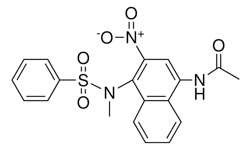Sigma-Aldrich N-(4-(BENZENESULFONYL-METHYL-AMINO)-3-NITRO-NAPHTHALEN-1-YL)-ACETAMIDE,AldrichCPR