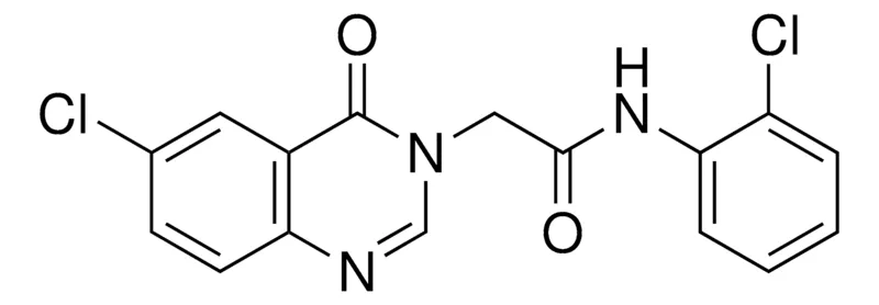 Sigma-Aldrich 2-(6-CHLORO-4-OXO-3(4H)-QUINAZOLINYL)-N-(2-CHLOROPHENYL)ACETAMIDE,AldrichCPR