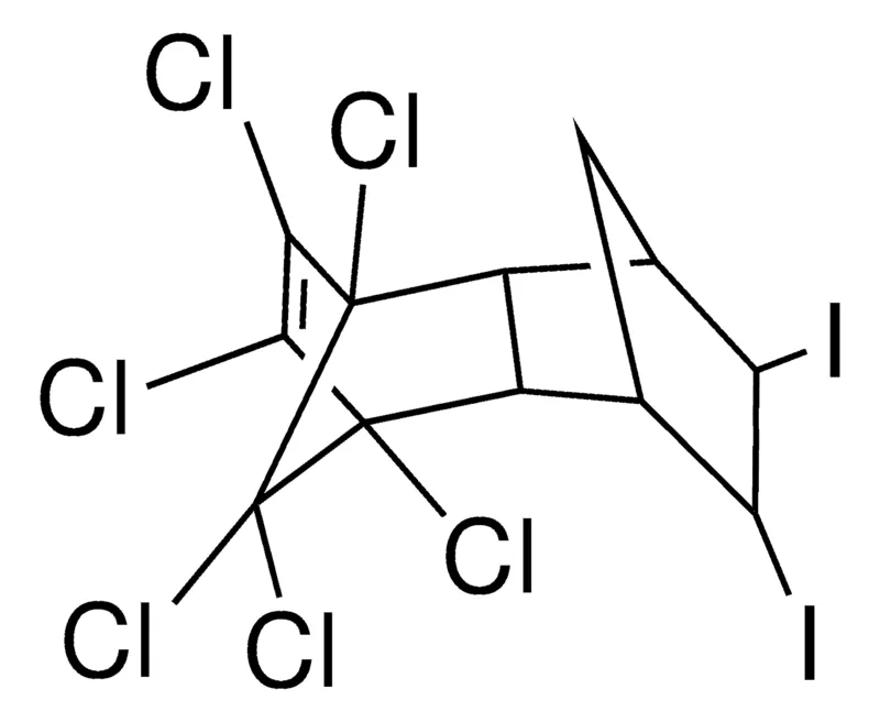 Sigma-Aldrich 2,3-DIIODO-5,6,7,8,9,9-HEXACHLORO-OCTAHYDRO-1,4:5,8-DIMETHANONAPHTHALENE,AldrichCPR