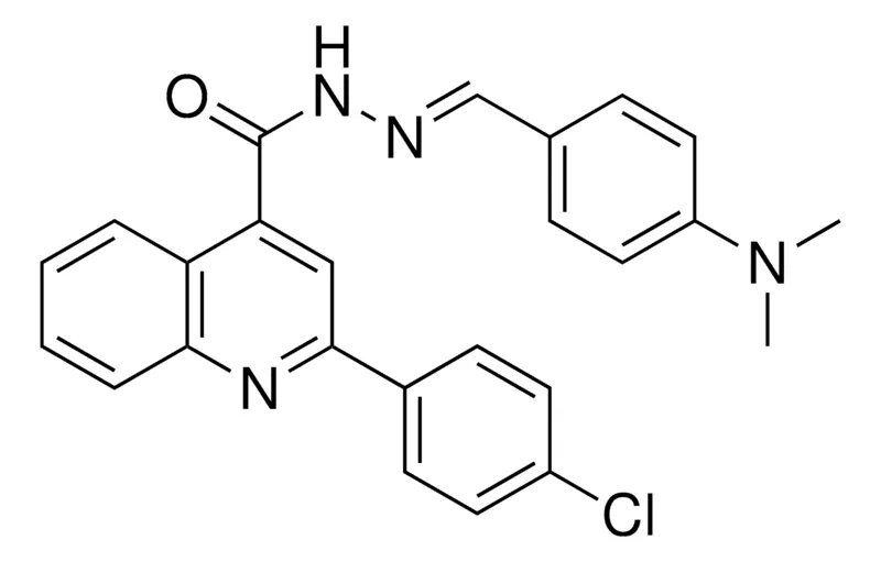 Sigma-Aldrich 2-(4-CL-PH)-QUINOLINE-4-CARBOXYLIC ACID (4-DIMETHYLAMINO-BENZYLIDENE)-HYDRAZIDE，AldrichCPR