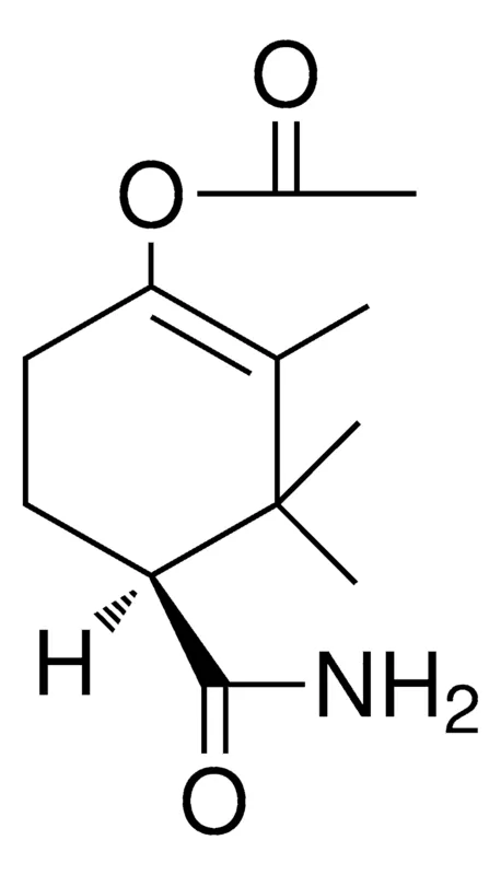 Sigma-Aldrich (-)-4-CARBAMOYL-2,3,3-TRIMETHYL-1-CYCLOHEXEN-1-YL ACETATE,AldrichCPR