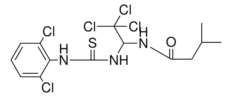 Sigma-Aldrich 3-ME-N-(2,2,2-TRICHLORO-1-(3-(2,6-DICHLORO-PHENYL)-THIOUREIDO)-ETHYL)-BUTYRAMIDE,AldrichCPR