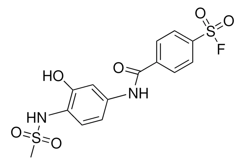 Sigma-Aldrich 4-FLUOROSULFONYL-3'-HYDROXY-4'-METHANESULFONAMIDOBENZANILIDE,AldrichCPR
