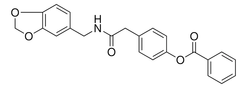 Sigma-Aldrich 4-(2-OXO-2-(PIPERONYLAMINO)ETHYL)PHENYL BENZOATE,AldrichCPR