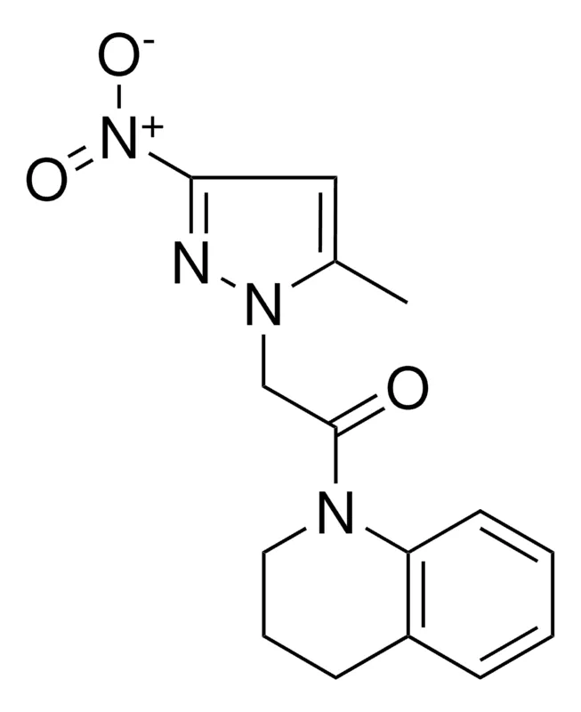 Sigma-Aldrich 1-(3,4-DIHYDRO-2H-QUINOLIN-1-YL)-2-(5-METHYL-3-NITRO-PYRAZOL-1-YL)-ETHANONE,AldrichCPR