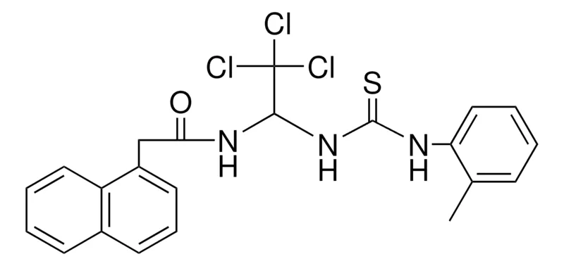 Sigma-Aldrich 2-NAPHTHALEN-1-YL-N-(2,2,2-TRICHLORO-1-(3-O-TOLYL-THIOUREIDO)-ETHYL)-ACETAMIDE,AldrichCPR