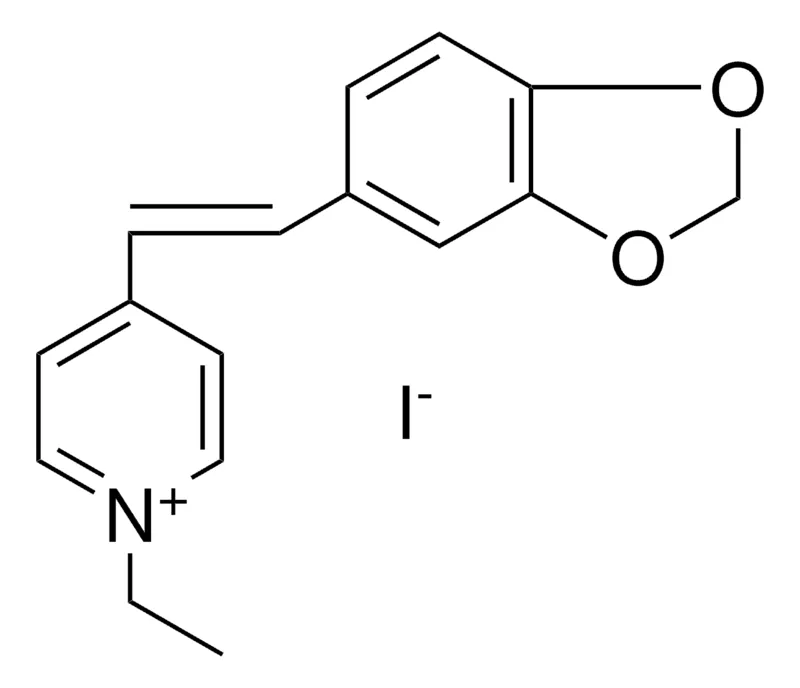 Sigma-Aldrich 1-ETHYL-4-(3,4-(METHYLENEDIOXY)-STYRYL)-PYRIDINIUM IODIDE,AldrichCPR