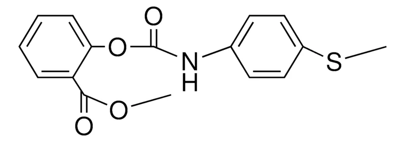 Sigma-Aldrich 2-(METHOXYCARBONYL)PHENYL N-(4-(METHYLTHIO)PHENYL)CARBAMATE,AldrichCPR