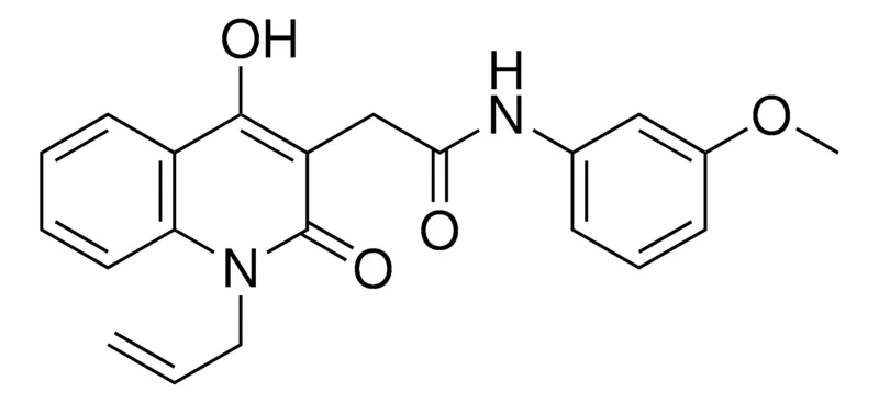 Sigma-Aldrich 2-(1-ALLYL-4-HO-2-OXO-1,2-DIHYDRO-QUINOLIN-3-YL)-N-(3-METHOXY-PHENYL)-ACETAMIDE，AldrichCPR