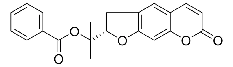 Sigma-Aldrich 1-METHYL-1-(7-OXO-2,3-DIHYDRO-7H-FURO(3,2-G)CHROMEN-2-YL)ETHYL BENZOATE,AldrichCPR