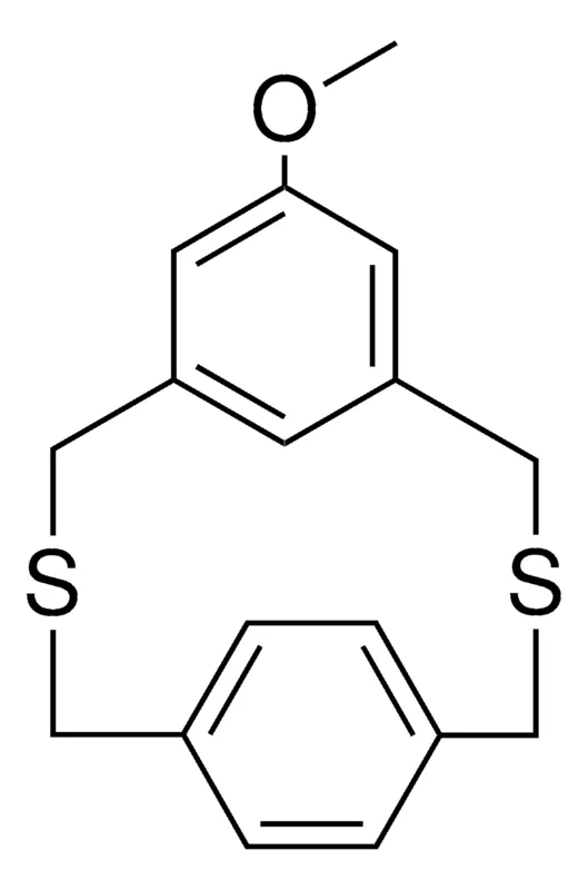 Sigma-Aldrich 7-MEO-DITHIA-TRICYCLO(11.2.2.1(5,9))OCTADECA-1(16),5,7,9(18),13(17),14-HEXAENE,AldrichCPR