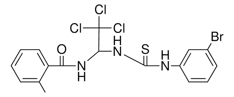 Sigma-Aldrich N-(1-(3-(3-BROMO-PHENYL)-THIOUREIDO)-2,2,2-TRICHLORO-ETHYL)-2-METHYL-BENZAMIDE,AldrichCPR