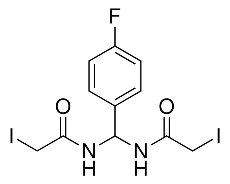 Sigma-Aldrich N-((4-FLUOROPHENYL)((IODOACETYL)AMINO)METHYL)-2-IODOACETAMIDE,AldrichCPR