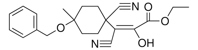 Sigma-Aldrich 3-(4-BENZYLOXY-1-CYANO-4-ME-CYCLOHEXYL)-3-CYANO-2-HO-ACRYLIC ACID ETHYL ESTER,AldrichCPR