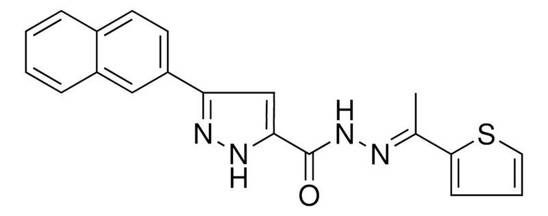 Sigma-Aldrich 3-(2-NAPHTHYL)-N'-[(E)-1-(2-THIENYL)ETHYLIDENE]-1H-PYRAZOLE-5-CARBOHYDRAZIDE，AldrichCPR