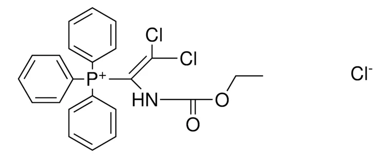 Sigma-Aldrich (2,2-DICHLORO-1-ETHOXYCARBONYLAMINO-VINYL)-TRIPHENYL-PHOSPHONIUM, CHLORIDE,AldrichCPR