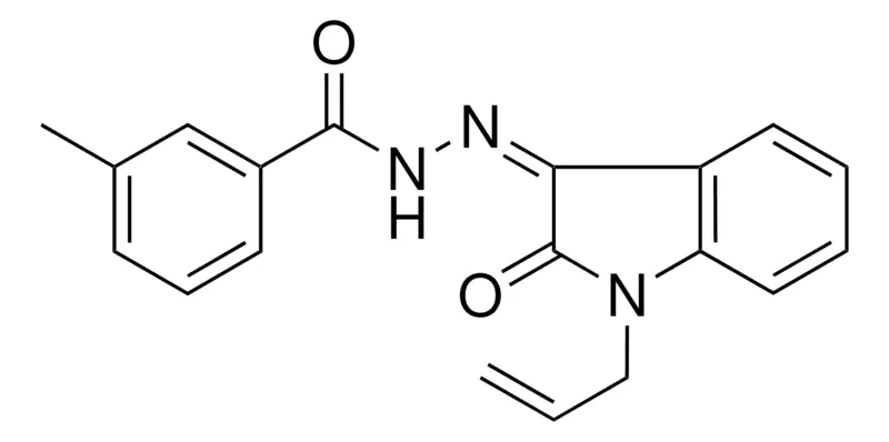 Sigma-Aldrich 3-METHYL-BENZOIC ACID (1-ALLYL-2-OXO-1,2-DIHYDRO-INDOL-3-YLIDENE)-HYDRAZIDE,AldrichCPR