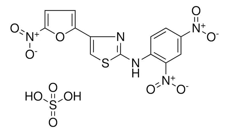 Sigma-Aldrich (2,4-DINITRO-PHENYL)-(4-(5-NITRO-FURAN-2-YL)-THIAZOL-2-YL)-AMINE, SULFATE，AldrichCPR