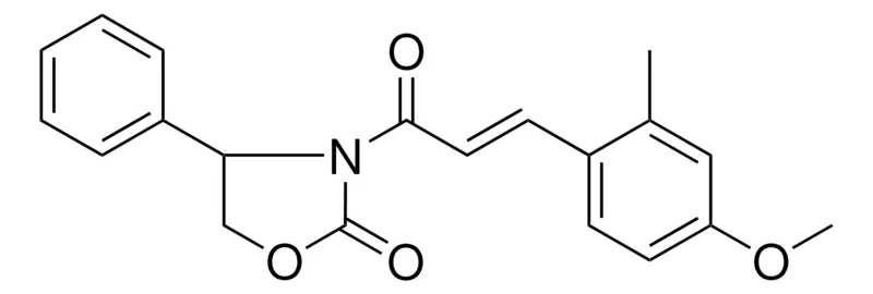 Sigma-Aldrich 3-(3-(4-METHOXY-2-METHYLPHENYL)ACRYLOYL)-4-PHENYL-1,3-OXAZOLIDIN-2-ONE，AldrichCPR