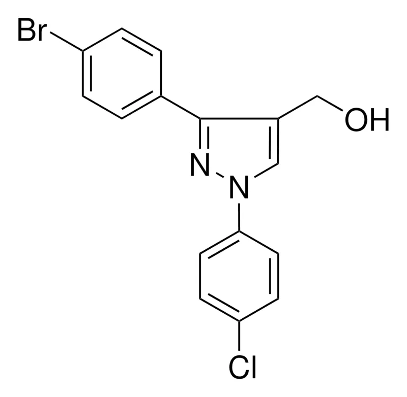 Sigma-Aldrich (3-(4-BROMOPHENYL)-1-(4-CHLOROPHENYL)-1H-PYRAZOL-4-YL)METHANOL,AldrichCPR