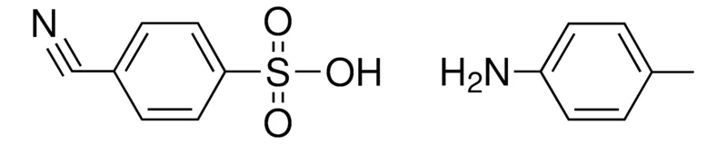 Sigma-Aldrich 4-CYANO-BENZENESULFONIC ACID, COMPOUND WITH P-TOLYLAMINE,AldrichCPR