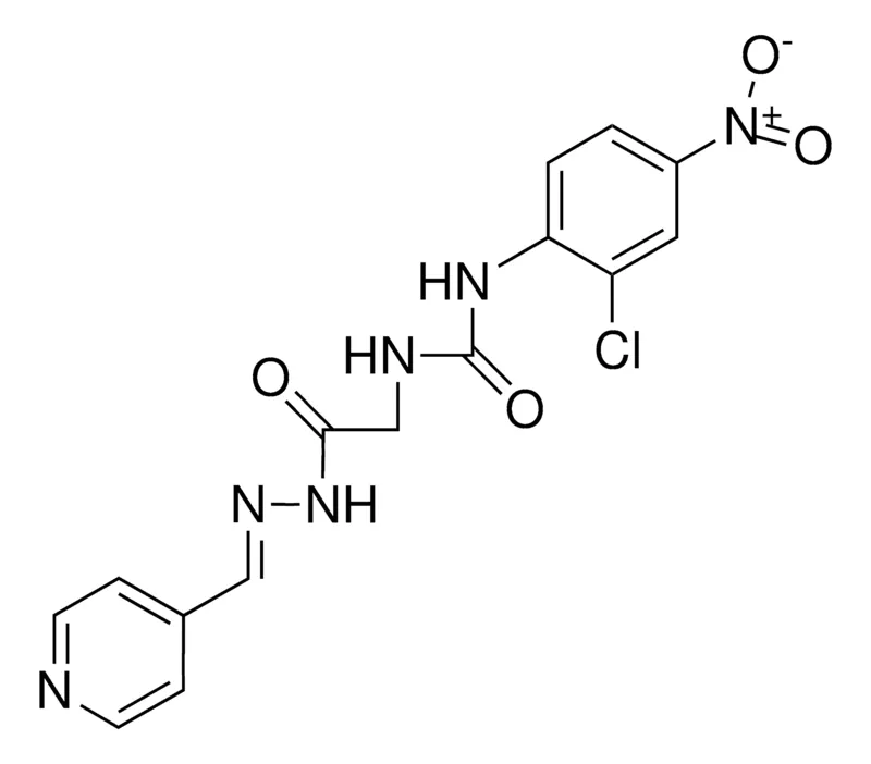 Sigma-Aldrich 2-(3-(2-CHLORO-4-NITROPHENYL)UREIDO)ACETIC (4-PYRIDYLMETHYLENE)HYDRAZIDE,AldrichCPR