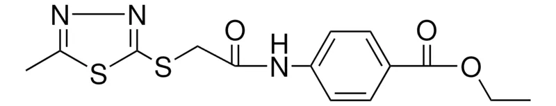 Sigma-Aldrich 4-(2-(5-ME-(1,3,4)THIADIAZOL-2-YLSULFANYL)-ACETYLAMINO)-BENZOIC ACID ETHYL ESTER,AldrichCPR