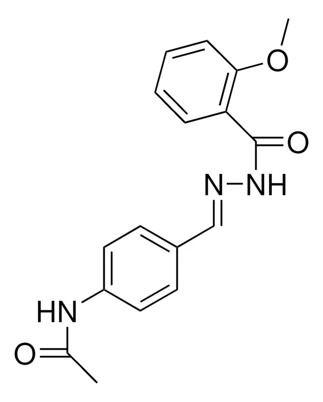 Sigma-Aldrich 2-METHOXYBENZOIC (4-ACETAMIDOBENZYLIDENE)HYDRAZIDE,AldrichCPR