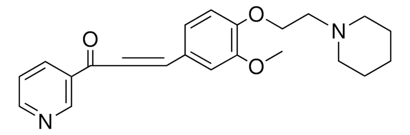 Sigma-Aldrich 3-(3-METHOXY-4-(2-PIPERIDIN-1-YL-ETHOXY)-PHENYL)-1-PYRIDIN-3-YL-PROPENONE,AldrichCPR