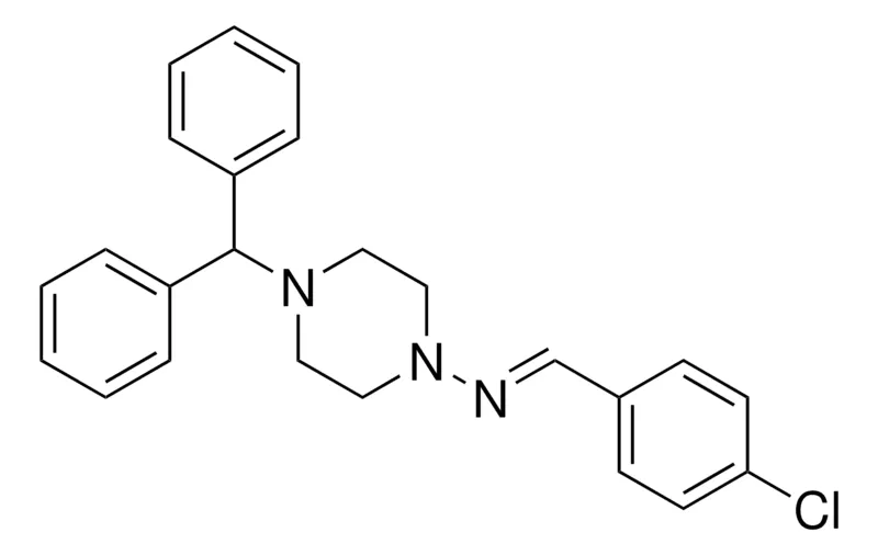 Sigma-Aldrich (4-BENZHYDRYL-PIPERAZIN-1-YL)-(4-CHLORO-BENZYLIDENE)-AMINE,AldrichCPR