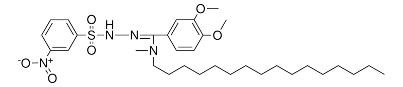 Sigma-Aldrich 3-NITROBENZENESULFONIC ACID (A-(N-METHYLHEXADECYLAMINO)VERATRYLIDENE)HYDRAZIDE,AldrichCPR