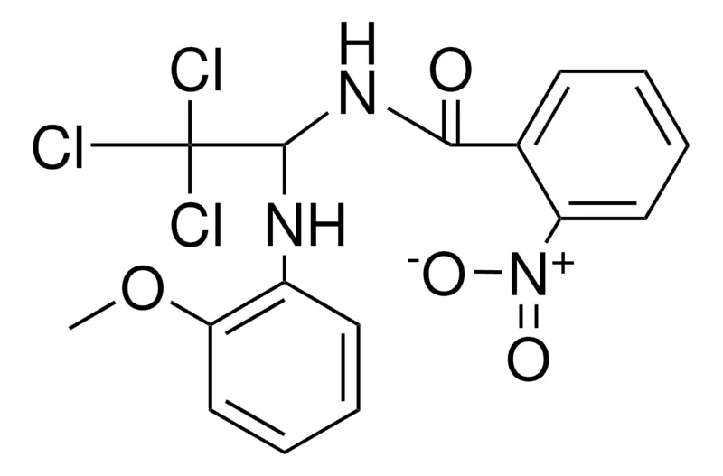 Sigma-Aldrich 2-NITRO-N-(2,2,2-TRICHLORO-1-(2-METHOXY-PHENYLAMINO)-ETHYL)-BENZAMIDE,AldrichCPR