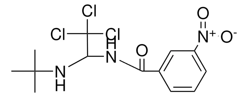 Sigma-Aldrich N-(1-TERT-BUTYLAMINO-2,2,2-TRICHLORO-ETHYL)-3-NITRO-BENZAMIDE,AldrichCPR