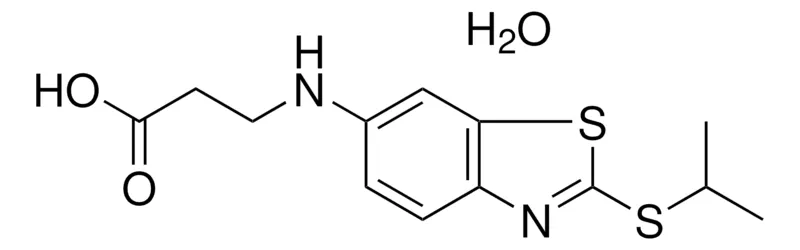 Sigma-Aldrich 3-(2-ISOPROPYLSULFANYL-BENZOTHIAZOL-6-YLAMINO)-PROPIONIC ACID, HYDRATE,AldrichCPR