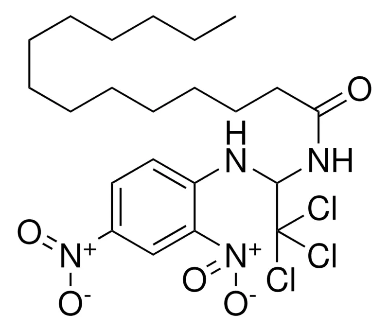 Sigma-Aldrich TETRADECANOIC ACID (2,2,2-TRICHLORO-1-(2,4-DINITRO-PHENYLAMINO)-ETHYL)-AMIDE，AldrichCPR