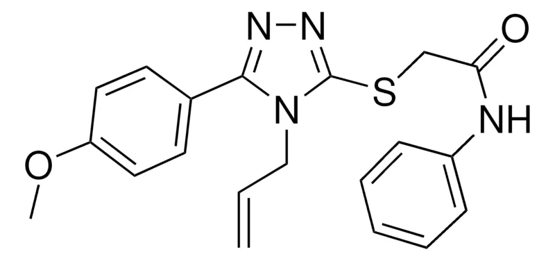 Sigma-Aldrich 2-((4-ALLYL-5-(4-METHOXYPHENYL)-4H-1,2,4-TRIAZOL-3-YL)THIO)-N-PHENYLACETAMIDE,AldrichCPR