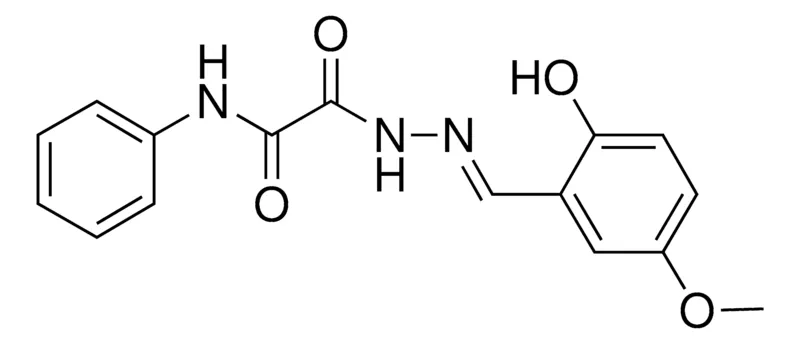 Sigma-Aldrich 2-(2-(2-HYDROXY-5-METHOXYBENZYLIDENE)HYDRAZINO)-2-OXO-N-PHENYLACETAMIDE,AldrichCPR