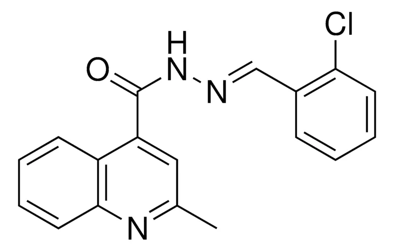 Sigma-Aldrich 2-METHYL-QUINOLINE-4-CARBOXYLIC ACID (2-CHLORO-BENZYLIDENE)-HYDRAZIDE,AldrichCPR