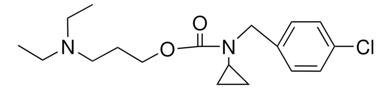 Sigma-Aldrich 3-DIETHYLAMINOPROPYL N-(4-CHLOROBENZYL)-N-CYCLOPROPYLCARBAMATE,AldrichCPR