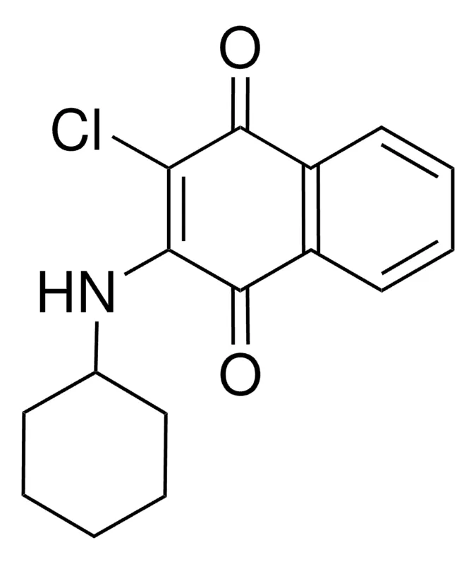 Sigma-Aldrich 2-CHLORO-3-(CYCLOHEXYLAMINO)-1,4-NAPHTHOQUINONE,AldrichCPR