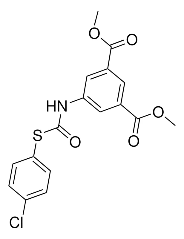 Sigma-Aldrich S-(4-CHLOROPHENYL) N-(3,5-BIS(METHOXYCARBONYL)PHENYL)THIOCARBAMATE,AldrichCPR