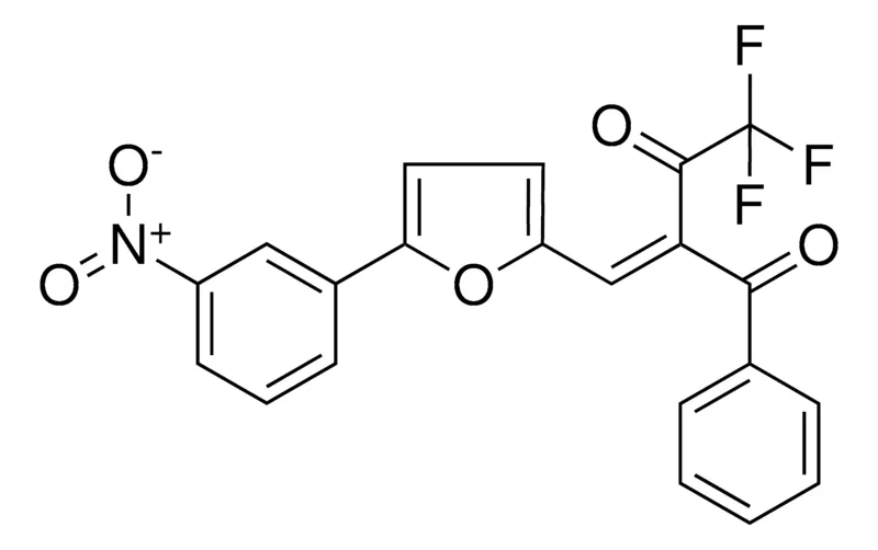Sigma-Aldrich 4,4,4-TRIFLUORO-2-(5-(3-NITRO-PH)-FURAN-2-YLMETHYLENE)-1-PHENYL-BUTANE-1,3-DIONE,AldrichCPR