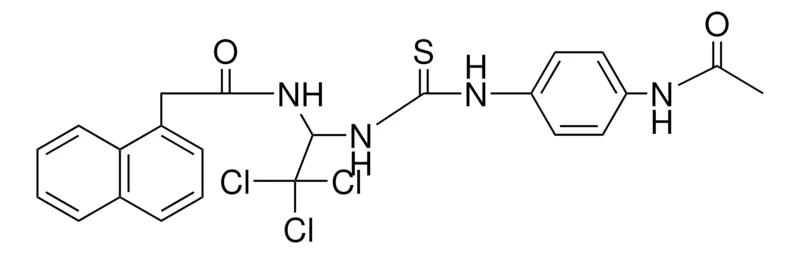 Sigma-Aldrich N-(1-(3-(4-ACETYLAMINO-PH)-THIOUREIDO)-TRICHLORO-ET)-2-NAPHTHALEN-1-YL-ACETAMIDE,AldrichCPR