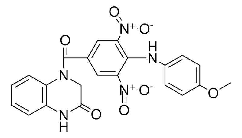 Sigma-Aldrich 4-(4-(4-MEO-PHENYLAMINO)-3,5-DINITRO-BENZOYL)-3,4-DIHYDRO-1H-QUINOXALIN-2-ONE,AldrichCPR