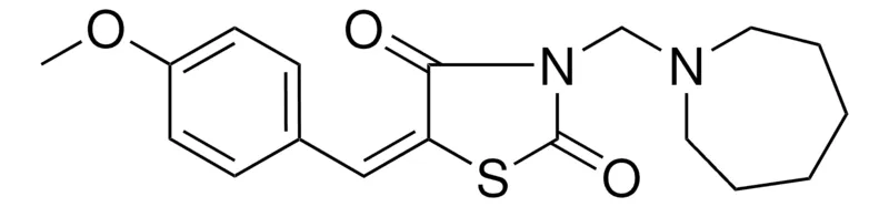 Sigma-Aldrich 3-AZEPAN-1-YLMETHYL-5-(4-METHOXY-BENZYLIDENE)-THIAZOLIDINE-2,4-DIONE,AldrichCPR
