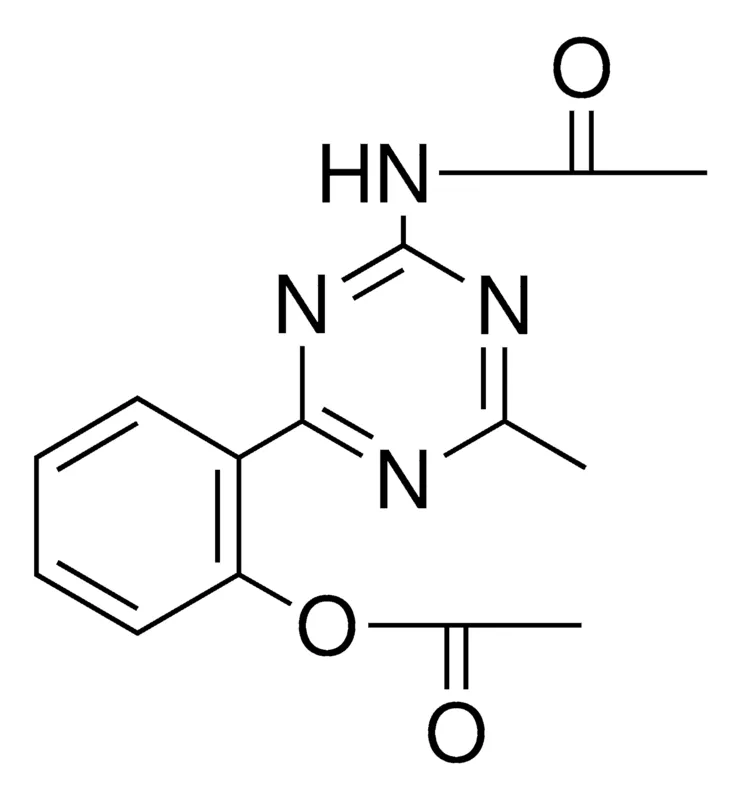 Sigma-Aldrich ACETIC ACID 2-(4-ACETYLAMINO-6-METHYL-(1,3,5)TRIAZIN-2-YL)-PHENYL ESTER,AldrichCPR
