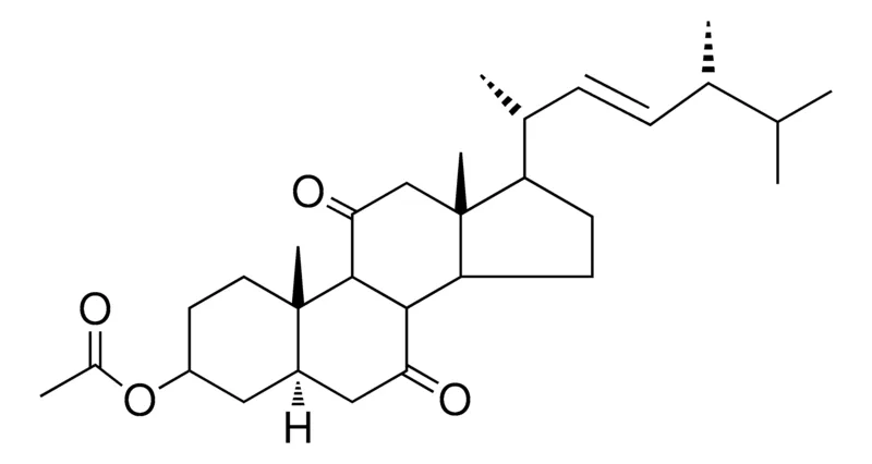 Sigma-Aldrich ACETIC ACID DI-ME-DIOXO-17-(TRI-ME-HEX-ENYL)-CYCLOPENTA(A)PHENANTHREN-3-YL ESTER,AldrichCPR
