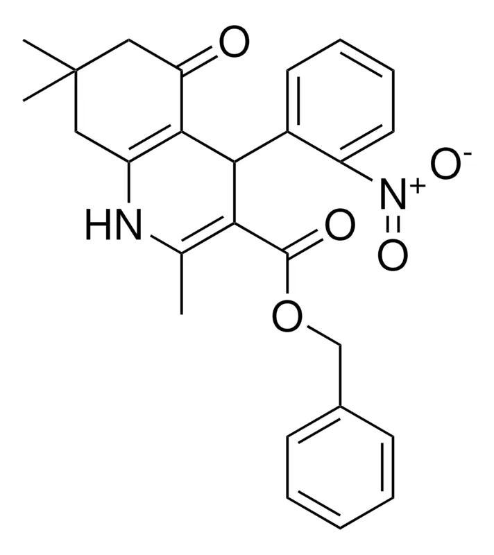 Sigma-Aldrich BENZYL 2,7,7-TRIMETHYL-4-(2-NITROPHENYL)-5-OXO-1,4,5,6,7,8-HEXAHYDRO-3-QUINOLINECARBOXYLATE，AldrichCPR
