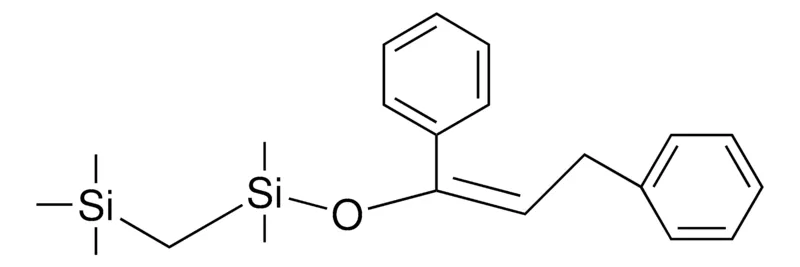 Sigma-Aldrich 1,3-DIPHENYL-1-PROPENYLOXY(DIMETHYL)(TRIMETHYLSILYLMETHYL)SILANE,AldrichCPR