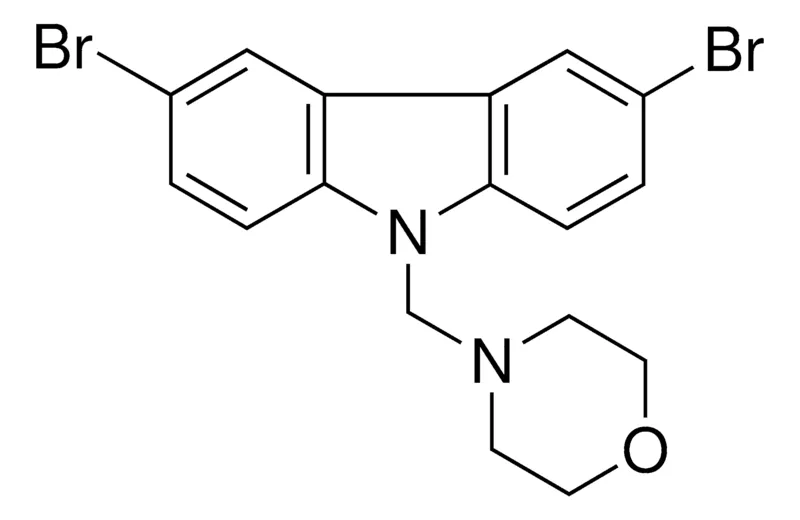 Sigma-Aldrich 3,6-DIBROMO-9-MORPHOLIN-4-YLMETHYL-9H-CARBAZOLE,AldrichCPR